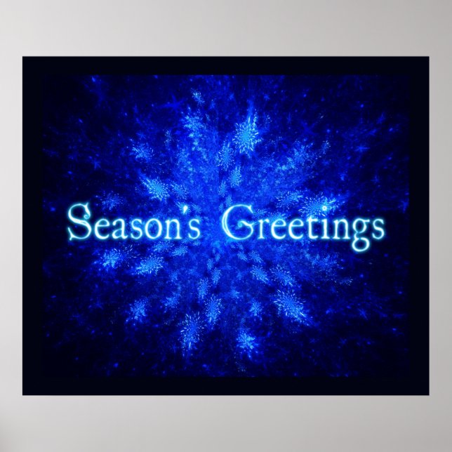 Poster Snowburst (Frente)