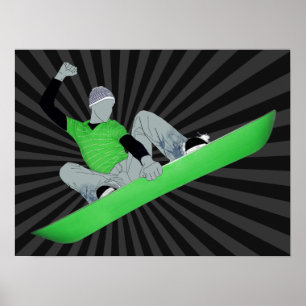 Póster snowcore.