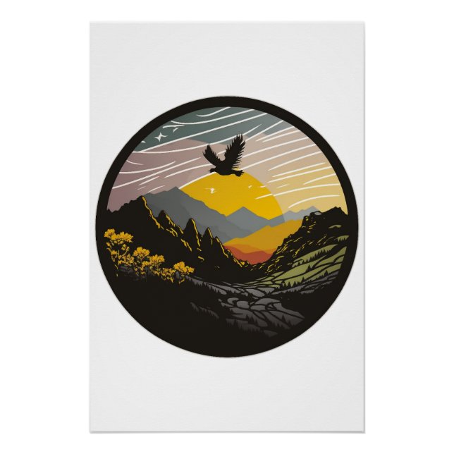 Póster Snowdonia (Frente)
