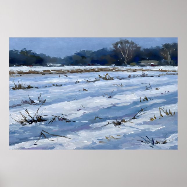 Poster Snowfield (Frente)