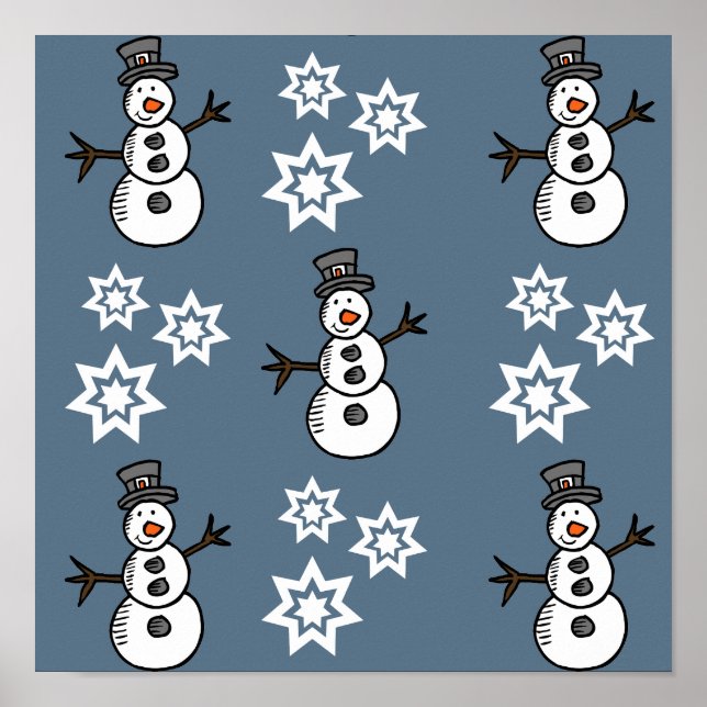 Poster Snowman (Frente)