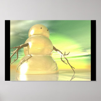 Póster Snowman
