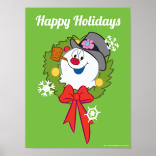 Poster Snowman™ congelado Feriado congelado