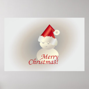Poster Snowman de Natal