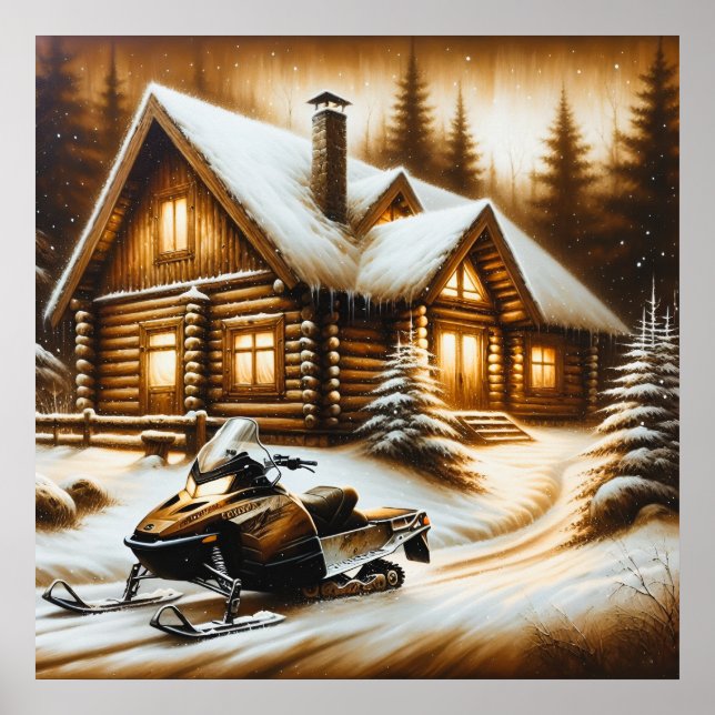 Poster Snowmobile (Frente)