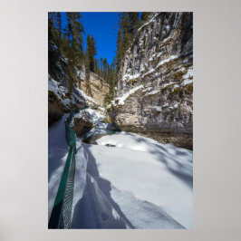 Poster Snowy Johnson Creek (Alberta)