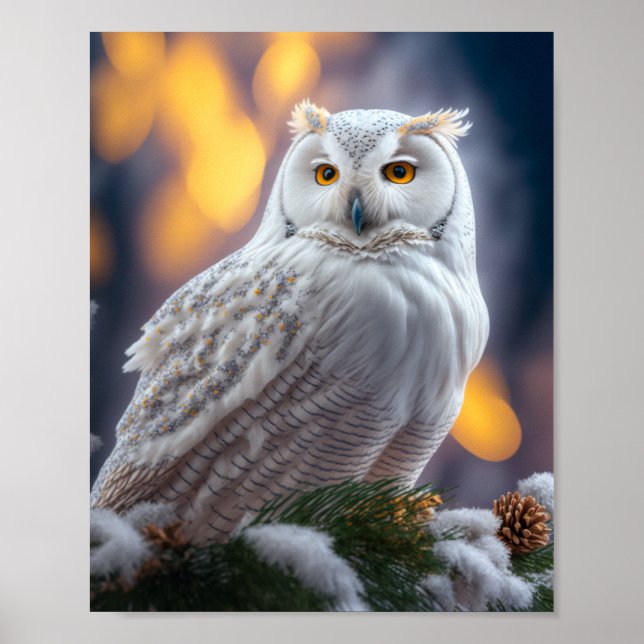Poster Snowy Owl (Frente)