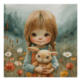 Póster Snuggle Bunny: Um Pouco de Fantasia Bunny