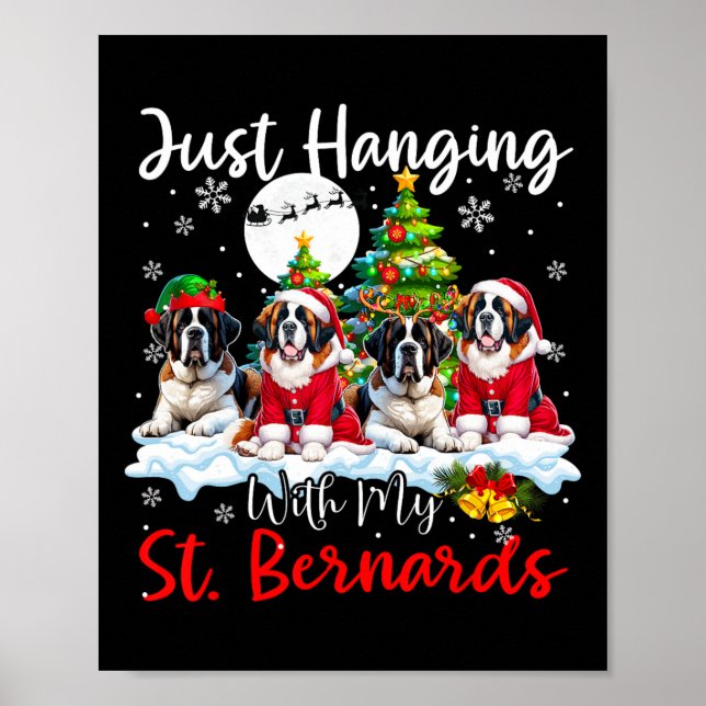 Poster Só A Ficar Com A Minha Rua. Bernards Xmas Três Pap (Frente)