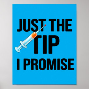 Poster Só a Ponta Eu Prometo Enfermeira Engraçada
