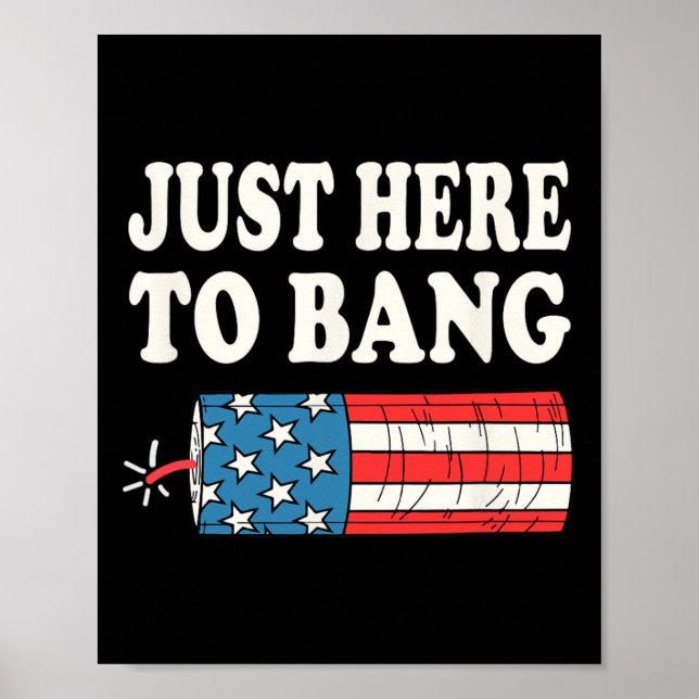 Poster Só Aqui Para Fazer Barulho  (Frente)