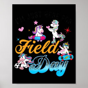 Poster Só estou aqui para o dia de campo, a música do Uni