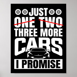 Poster Só Mais Três Carros Que Prometo Que O Carro Aproxi