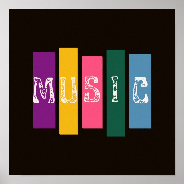 POSTER SÓ MÚSICA (Frente)