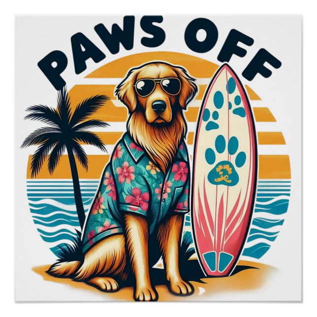 Póster Só para amante de cachorro (Frente)