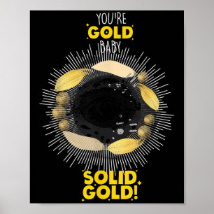 Poster Só Para Uma Mulher Brilhante Que É Uma Grafia Dour