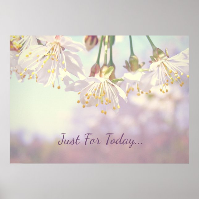 Póster Só por hoje... (Frente)