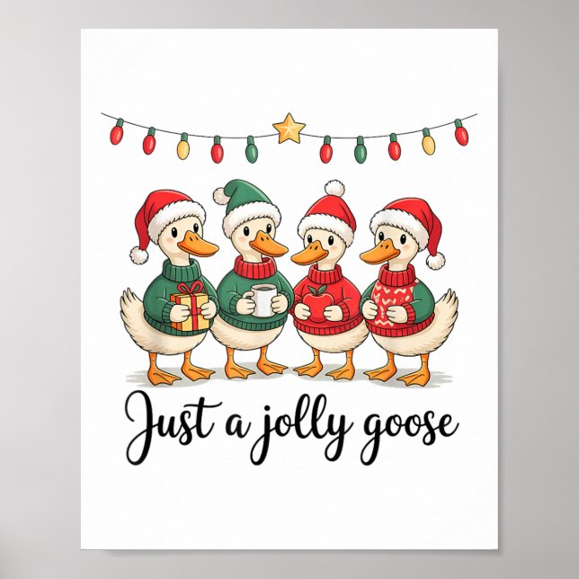Poster Só um Natal Gato de Jolly (Frente)