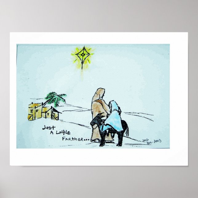 Poster Só Um Pouco Mais Longe (Frente)