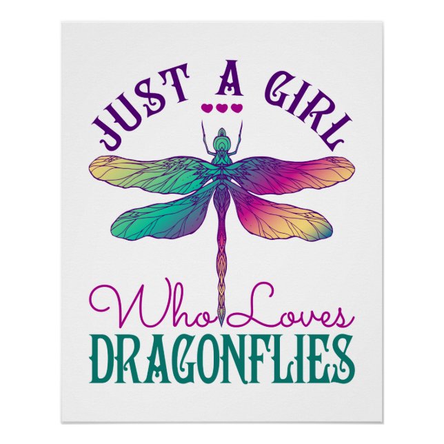 Póster Só uma garota que ama as moscas (Frente)