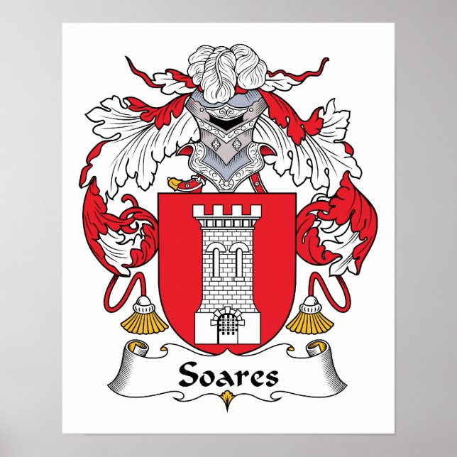 Poster Soares Family Crest (Frente)