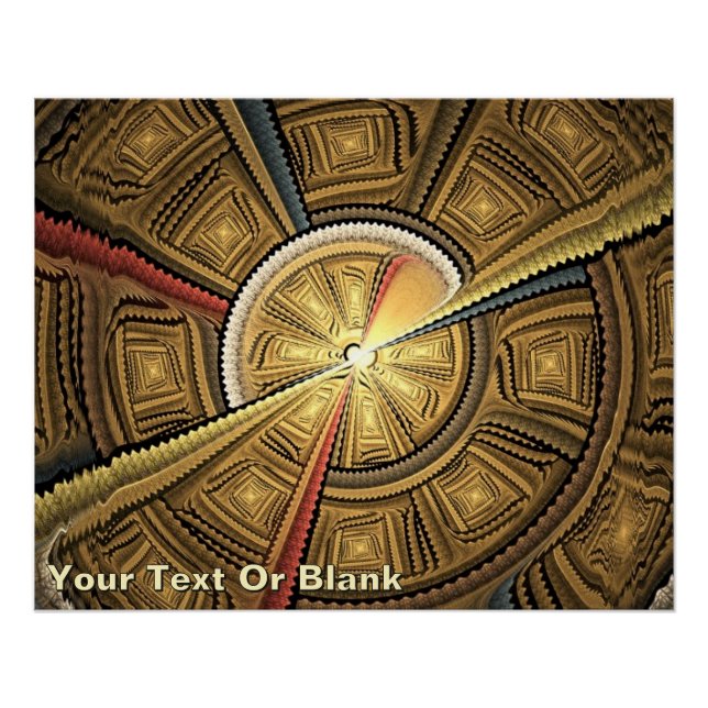 Póster Sob a Cúpula do Templo (Frente)