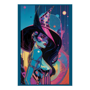 Póster Sob a Ortografia da Bruxa Astro