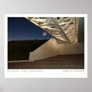 Póster Sob a ponte