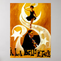 Sob As Belas Estrelas Na Canvas