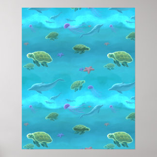 Poster Sob O Mar