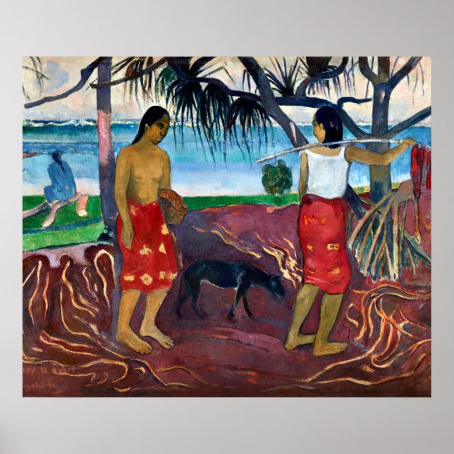 Poster Sob o Pandanus I  (Frente)