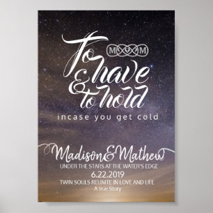 Poster Sob o Sinal de Casamento das Estrelas