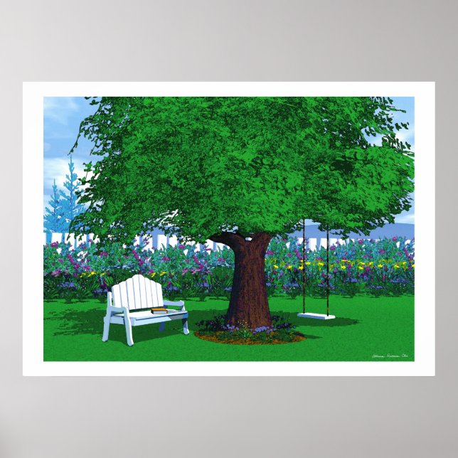 Póster Sob Seus Ramos (Frente)