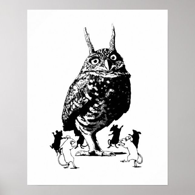 Póster Sob uma Lua Azul (Frente)