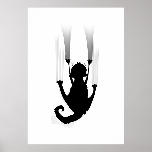 Poster Sobe Gato (Frente)