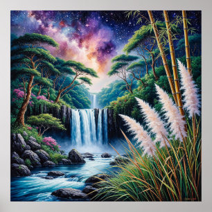 Poster Soberania em uma Floresta Esmagada Sob Céu