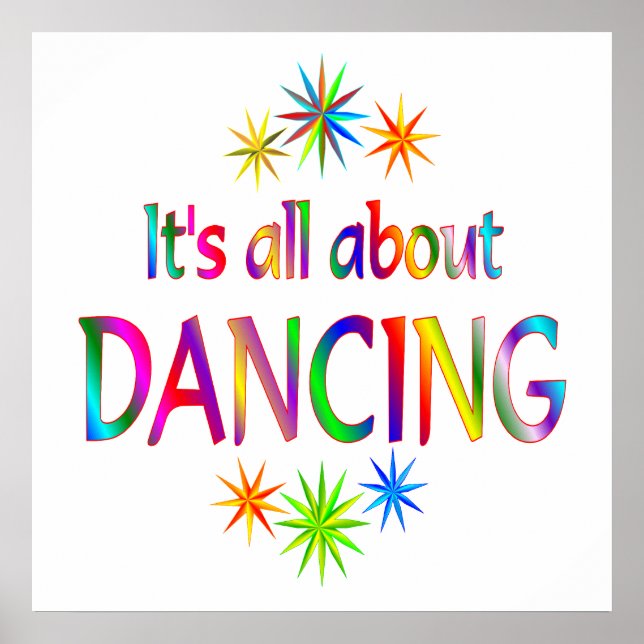 Poster Sobre dança (Frente)