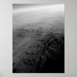 Póster sobre o caminho para o Havaí B&W