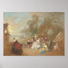 Sobre o Terrace - Jean-Baptiste Pater Fine Art