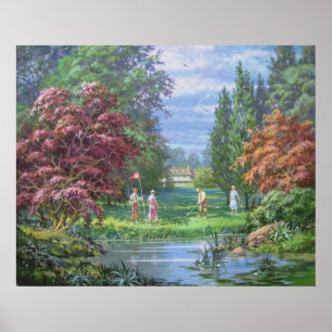 POSTER SOBRE O VERDE