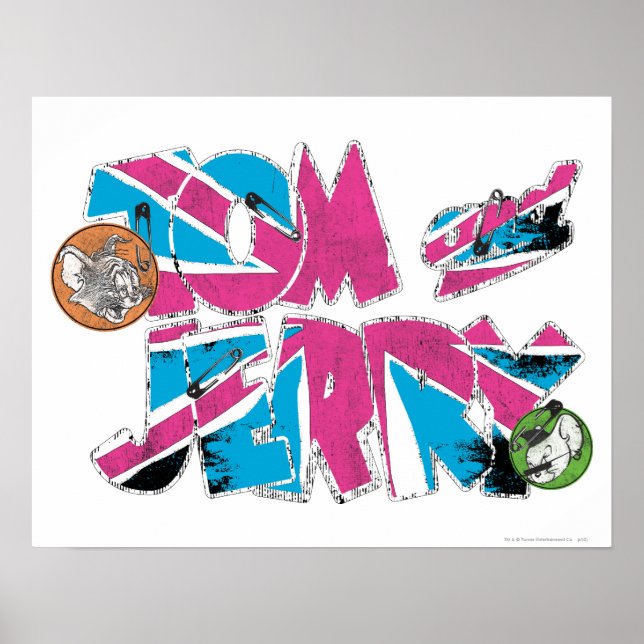 Poster Sobrecarga de Tom e Jerry UK (Frente)