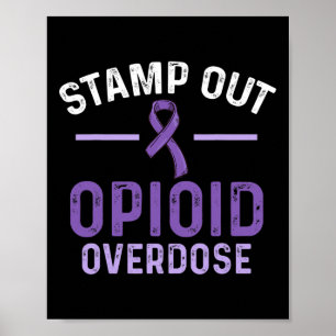 Poster Sobredosagem de opióides Sobrevivência do Guerreir