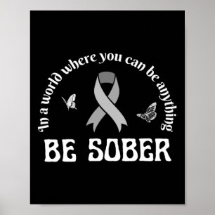 Poster Sobredosagem Roxa no Dia de Recuperação Mês