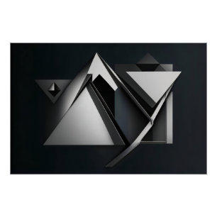 Póster Sobreposições Precisas de Polígonos