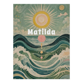 Póster Sobretensão solar personalizada