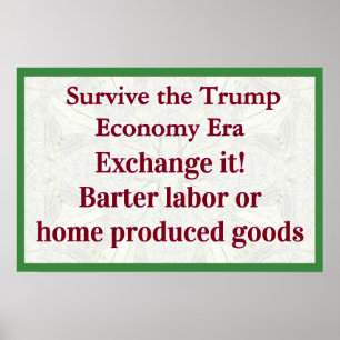 Poster Sobreviva à Troca da Economia de Trump