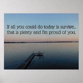 Poster Sobrevivência do lago