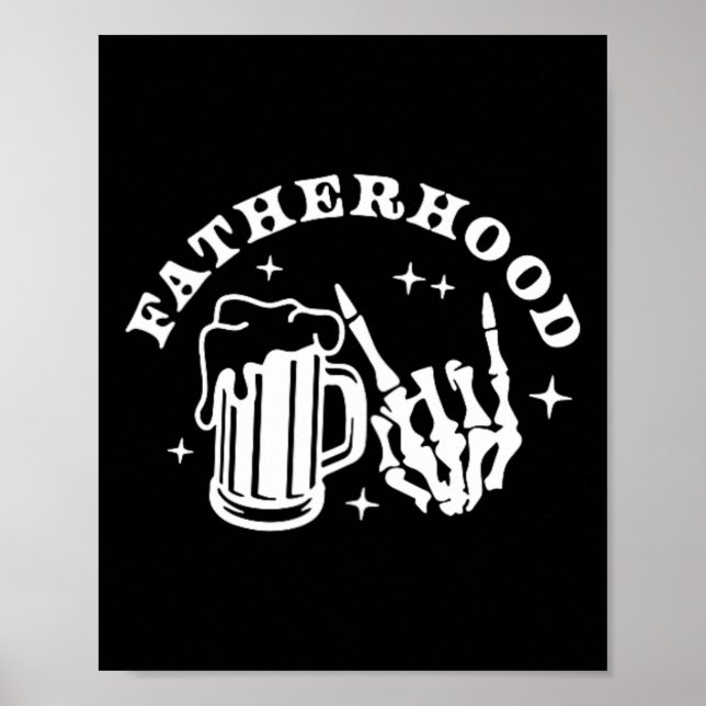 Poster Sobrevivendo à Paternidade Uma Cerveja de Cada Vez (Frente)