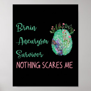 Poster Sobrevivente de Aneurisma Nada Me Assusta 1