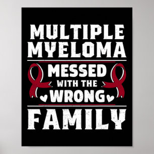 Poster Sobrevivente de Câncer de Sangue Plasma Célula Mie